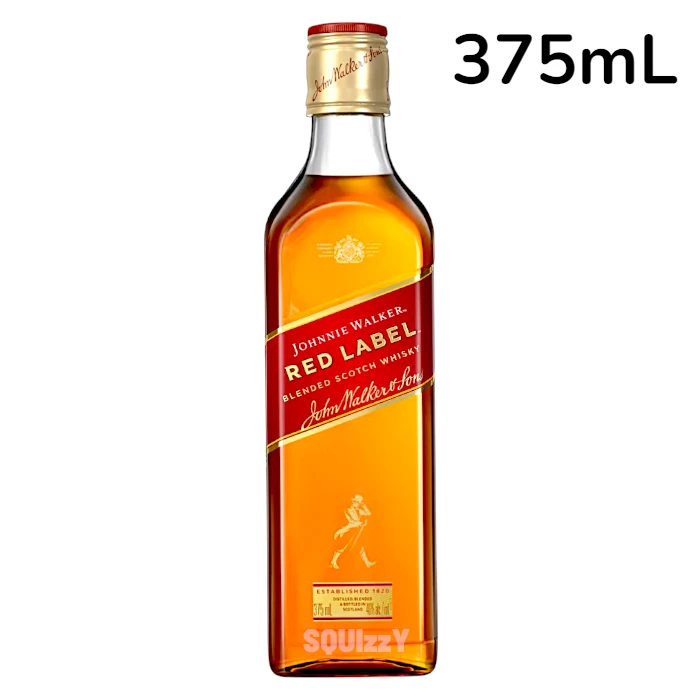 Johnnie Walker Red Label Blended Scotch Whisky 375mL